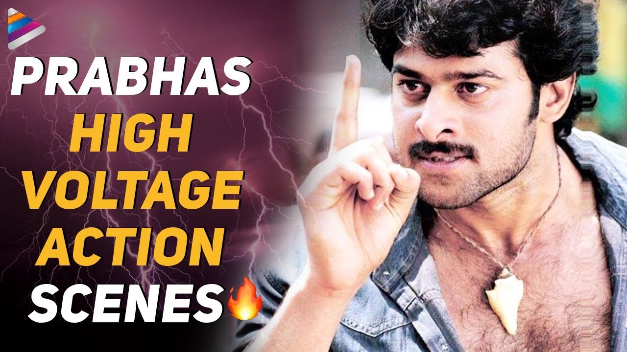 Prabhas HIGH VOLTAGE ACTION Scenes | Rebel Star Prabhas Full Length Action Scenes | Telugu FilmNagar