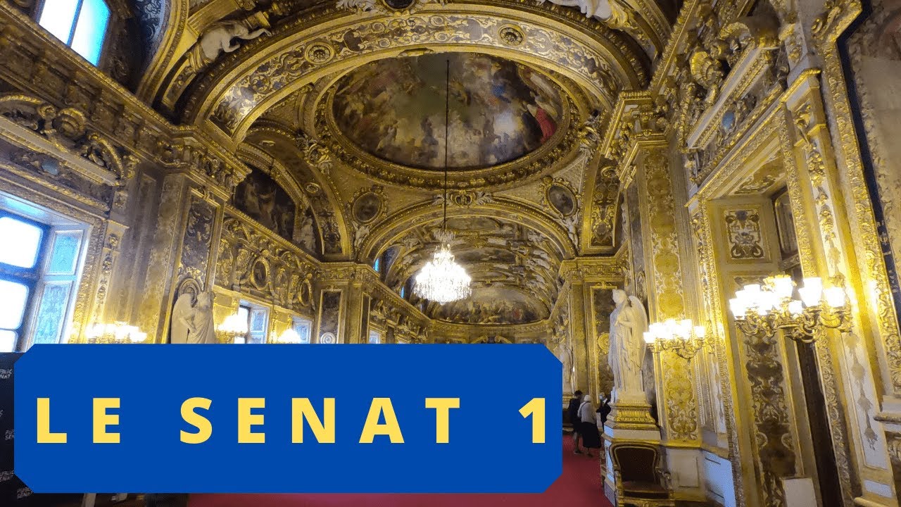 LE SENAT PART 1 - VISITE D'UN LIEU INCROYABLE - JOURNEES DU PATRIMOINE #senat