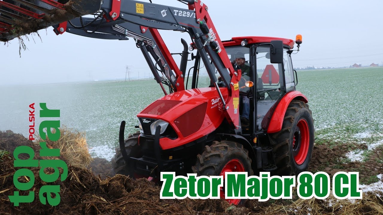 Zetor Major CL 80: Ciągnik do wielu zadań