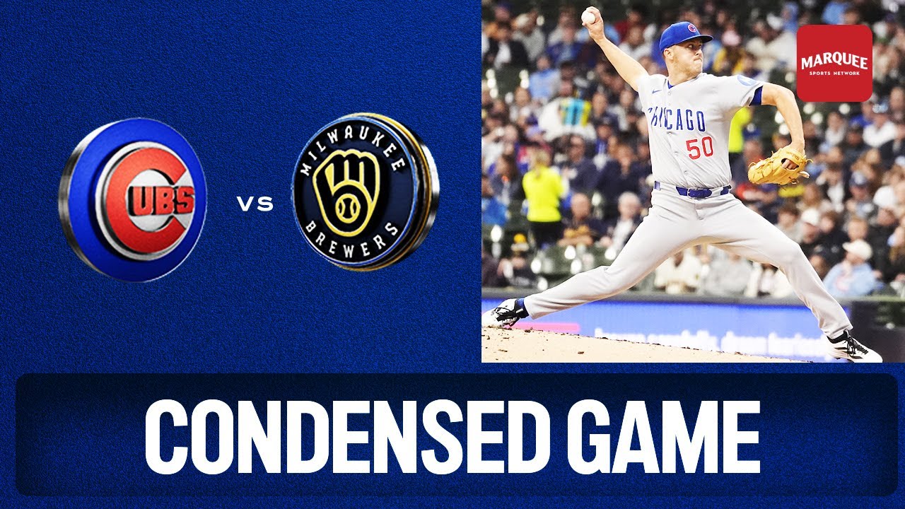 Chicago Cubs vs. Milwaukee Brewers MLB game highlights (May 3, 2025)