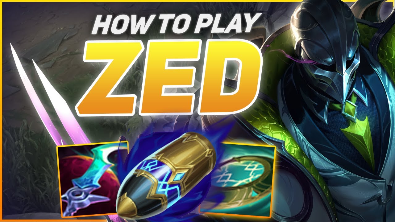 HOW TO PLAY ZED SEASON 12 | NEW Build & Runes | Season 12 Zed guide | League of Legends