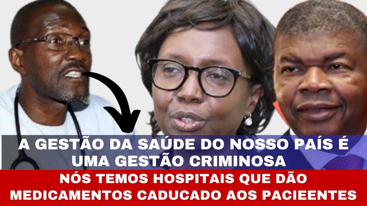 Dr ADRIANO MANUEL: Nós Temos Hospitais Que Dão Medicamentos Caducando Aos Pacientes 