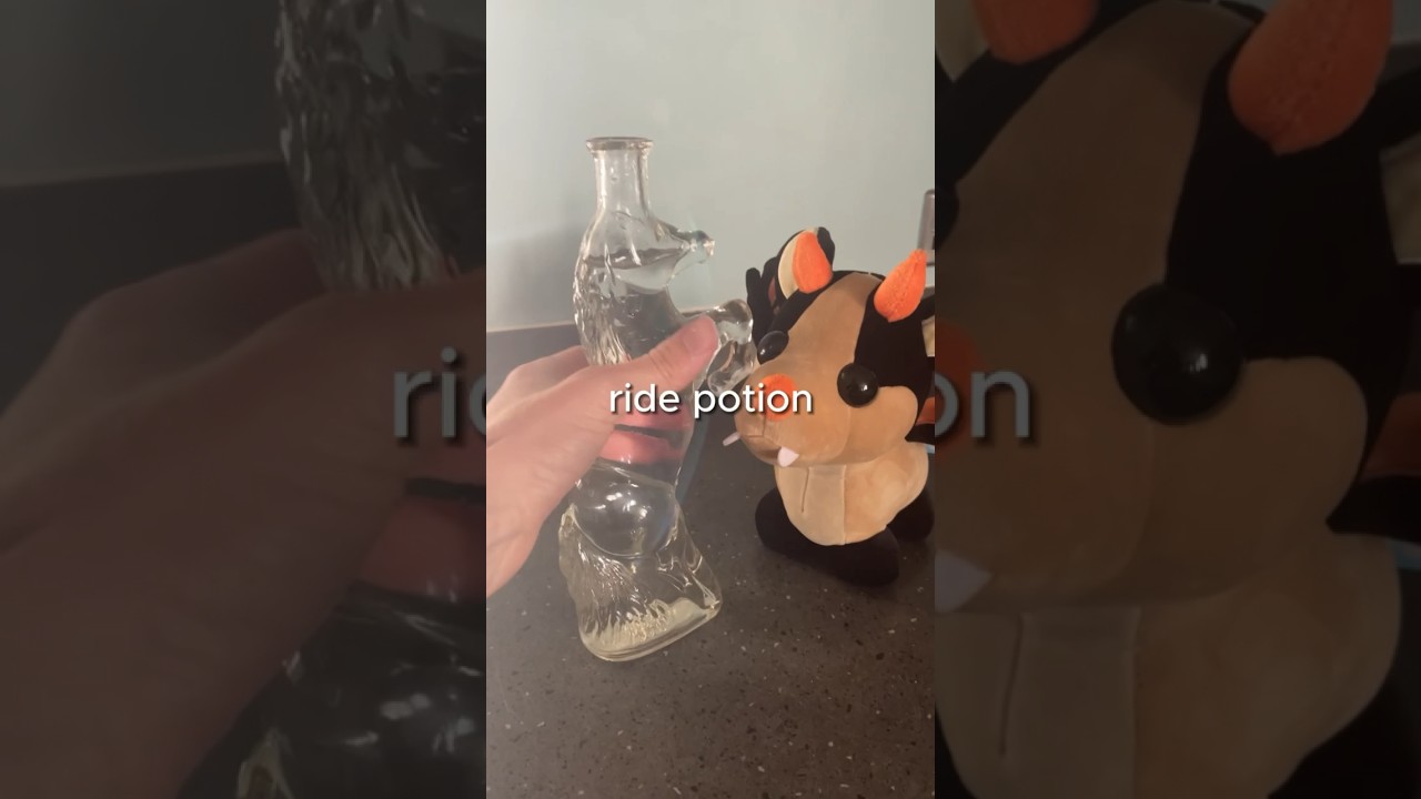 Даю моему коту настоящее зелье Adopt Me Ride #roblox #Adoptme