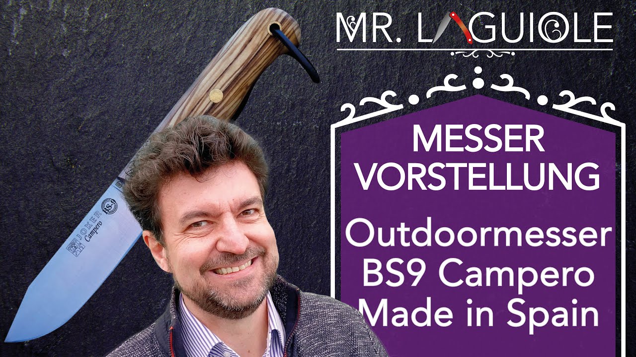 außergewöhnliches Outdoormesser Campero von Joker by Jose Sabater