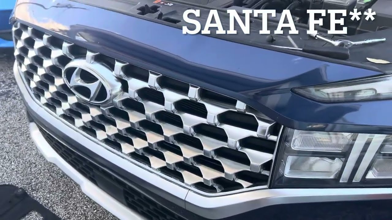 Hyundai Santa Fe Changing ￼Transmission Fluid