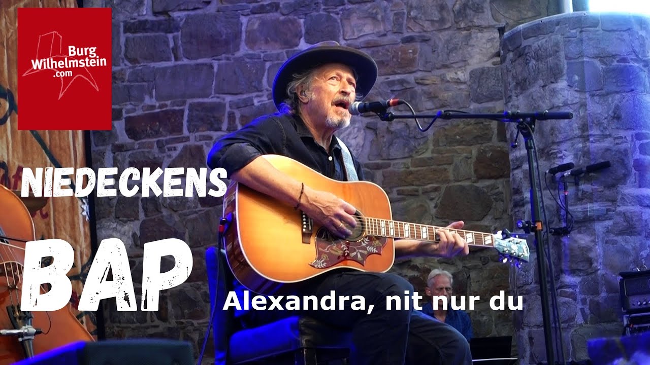 Niedeckens BAP - Alexandra, nit nur du | Burg Wilhelmstein Würselen 17.7.2022