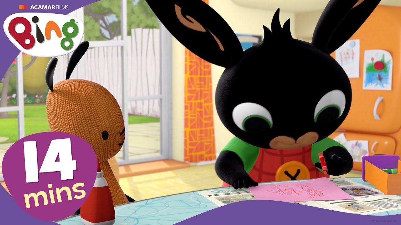 Drawing Bing & Friends | Bing How To | Bing English
