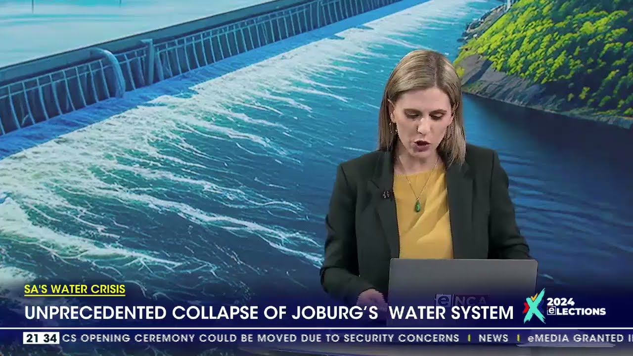 Unprecedented collapse of Joburg's water system