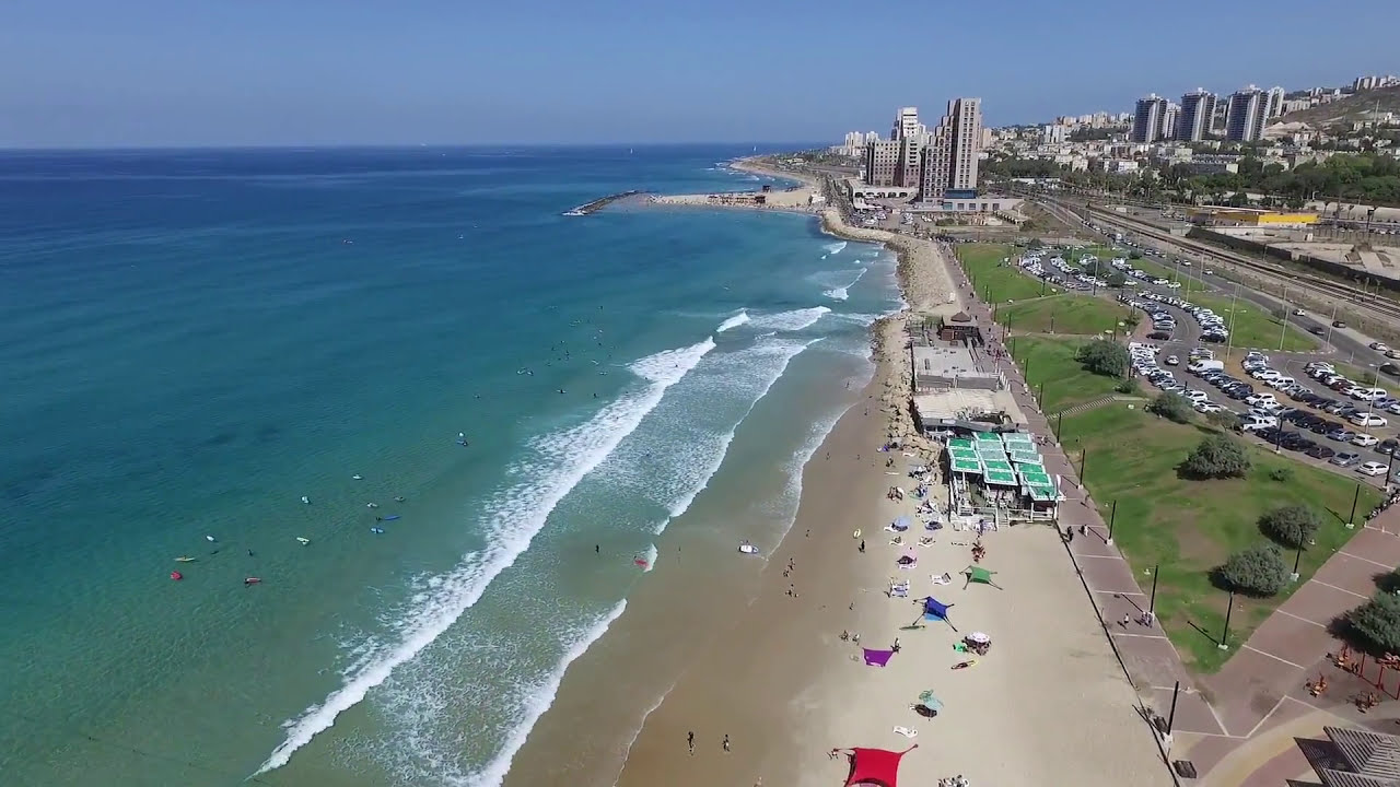 Flight along Haifa West Shore