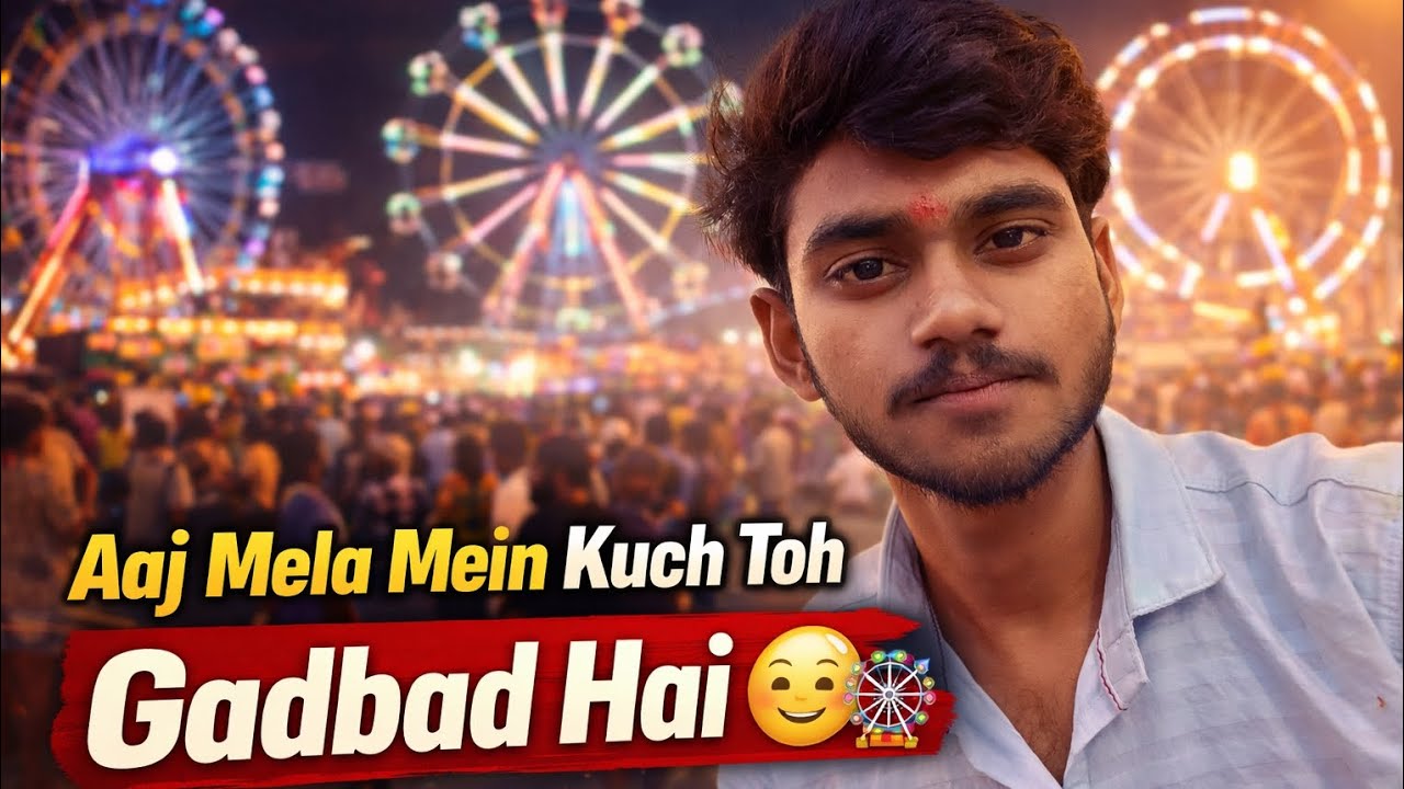 Aaj Mela Mein Kuch Toh Gadbad Hai 😉🎡