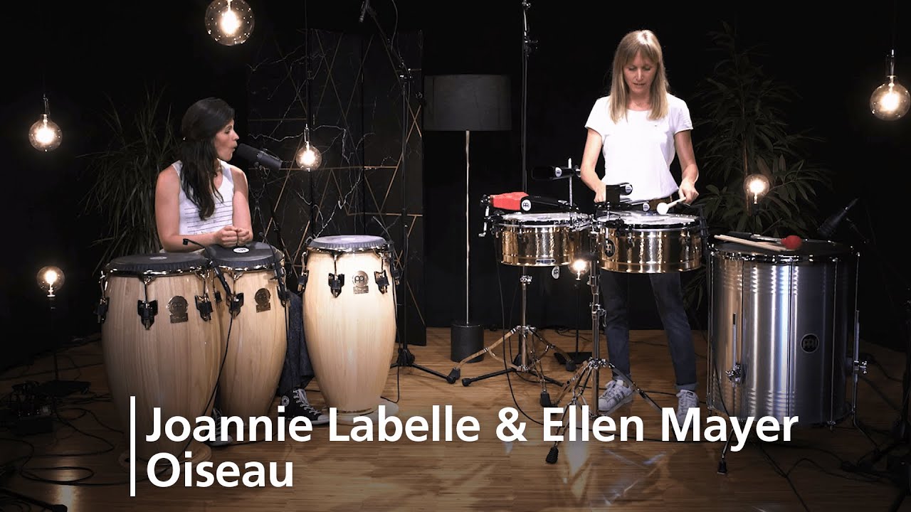 MEINL Percussion Studio Session - Joannie Labelle & Ellen Mayer - Oiseau
