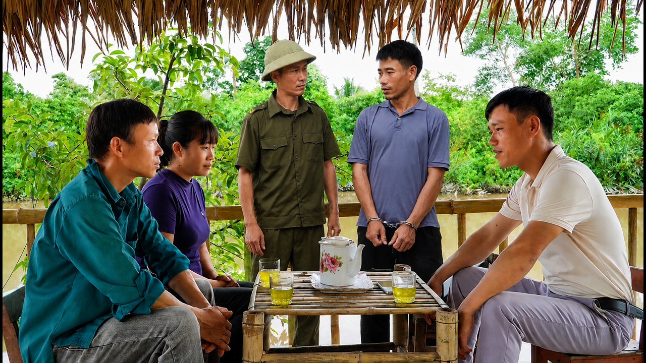 The first criminal has been caught&mdash; The young man's father offered Huyen and De a job.