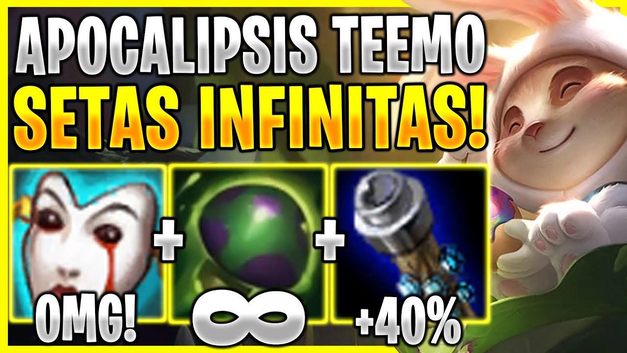 💀&iexcl;USO EL APOCALIPSIS TEEMO Y SU BUILD DE SETAS INFINITAS DE MITAD DE VIDA! *DA MUCHO ASCO*