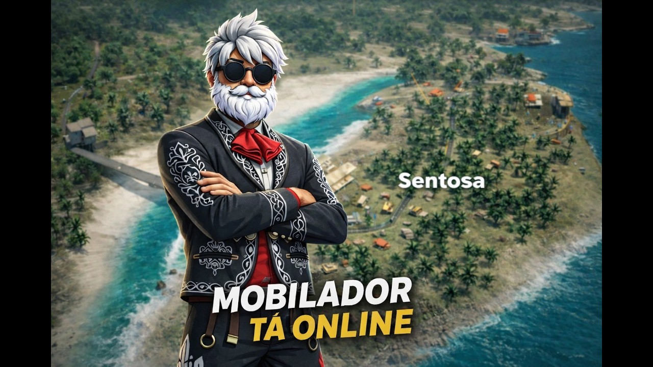 MOBILA ON🔴O PAÍ TÁ ONLINE🔴FREE FIRE MOBILADOR🔴SÓ VÉM🔥