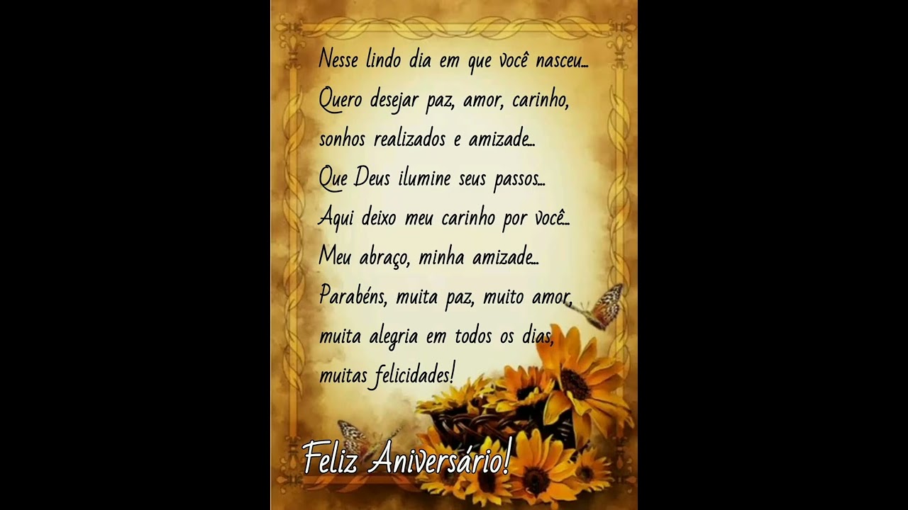 Mensagem de Anivers&aacute;rio 🎉 #felizanivers&aacute;rio ✨🍀
