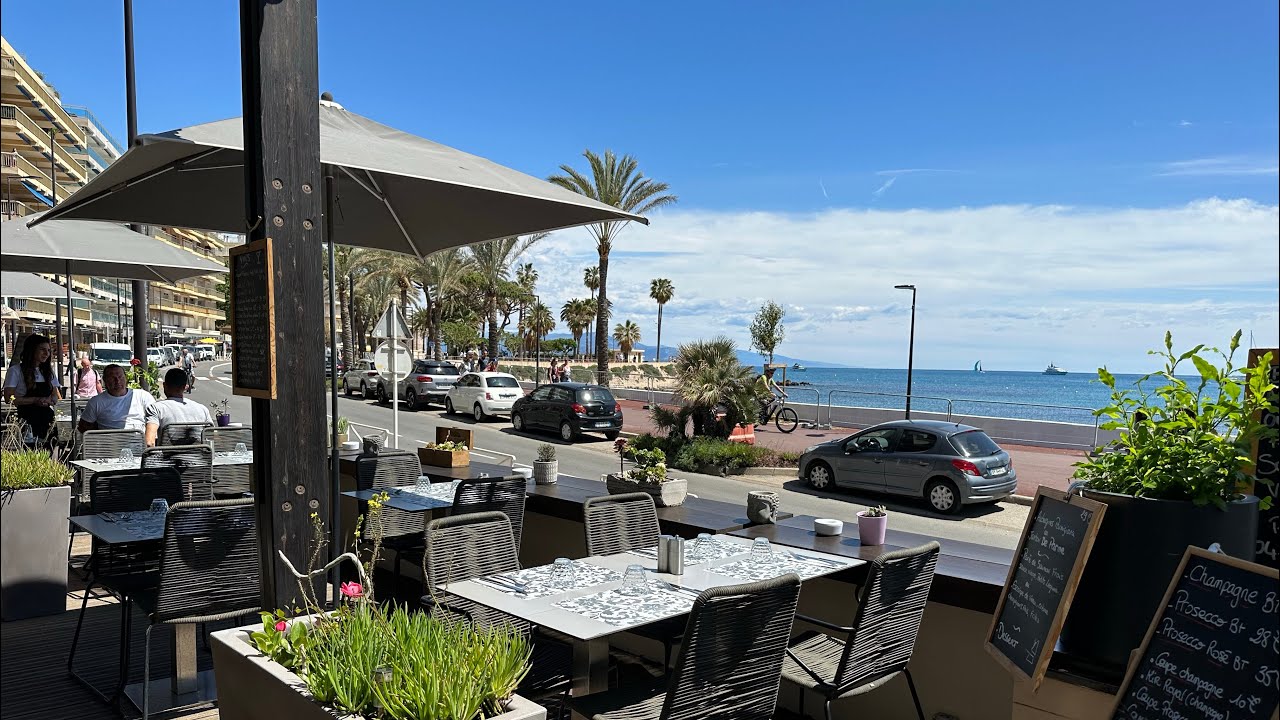 UN RESTAURANT INCROYABLE AU BORD DE L’EAU À ANTIBES