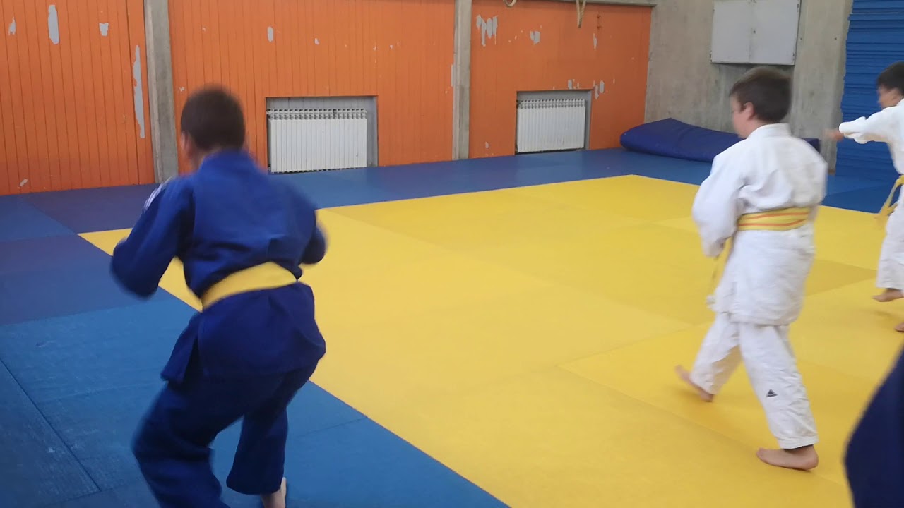 Judo padovi u kretanju - Priprema za polaganje učeničkih judo pojaseva