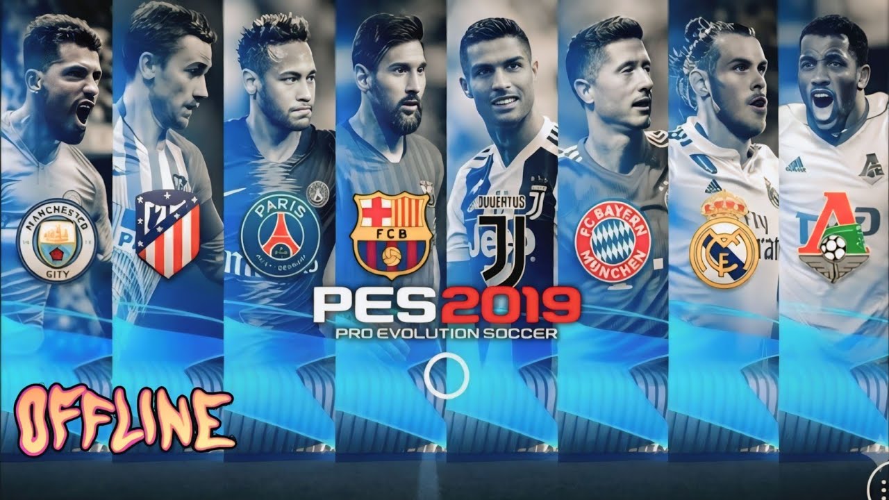 PES 2019 OFFLINE МОБИЛЬНАЯ ИГРА APK + OBB