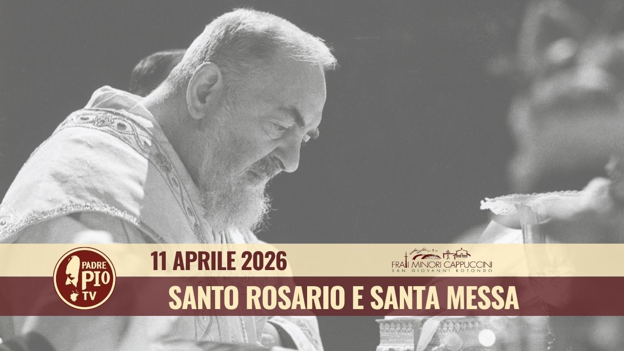 Coroncina alla Divina misericordia e Santa Messa - 11 aprile 2026 (fr. Mariano Di Vito)