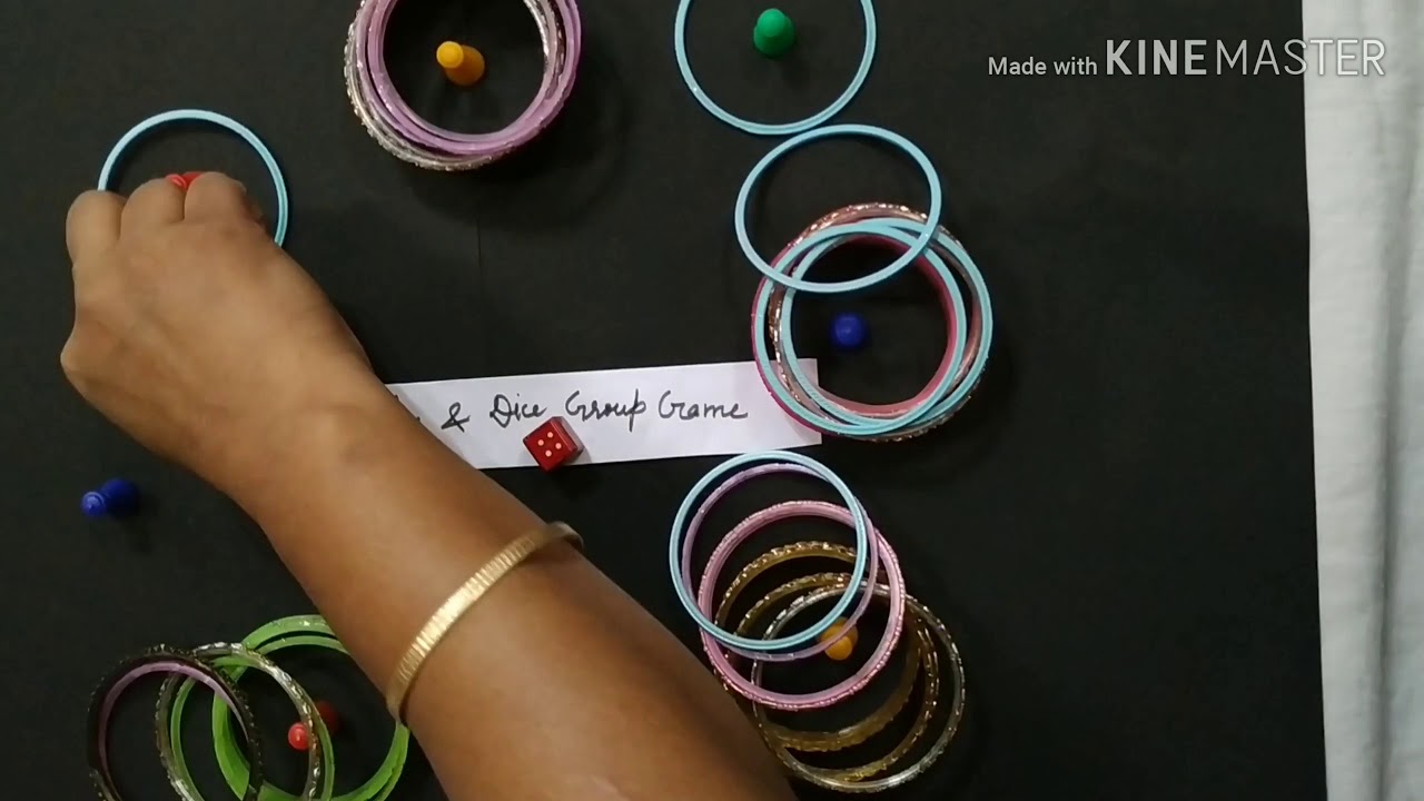 Pass the bangles group game | teej group game | teej theme kitty | kitty party games | dice game