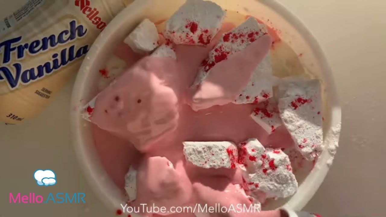 Strawberry & Cream Mudpie Dream | ASMR | Fall Asleep Fast To Relaxing Crunch Sounds| Compilation