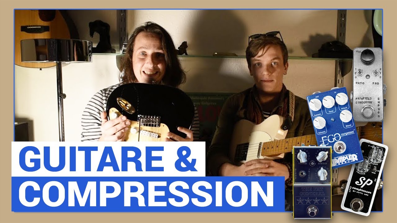 On vous apprend &agrave; vous servir des compresseurs en guitare avec Swan Vaude !