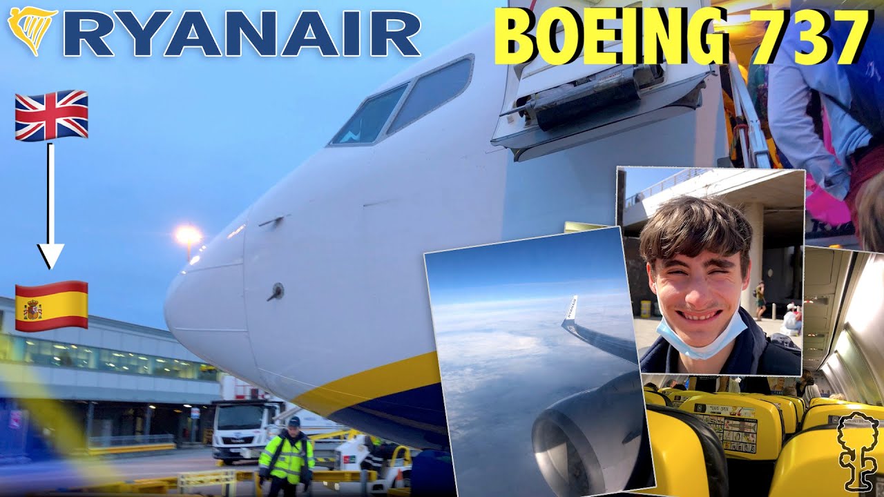 Ryanair Boeing 737-800 Flight Manchester Airport - Lanzarote (Trip Report)