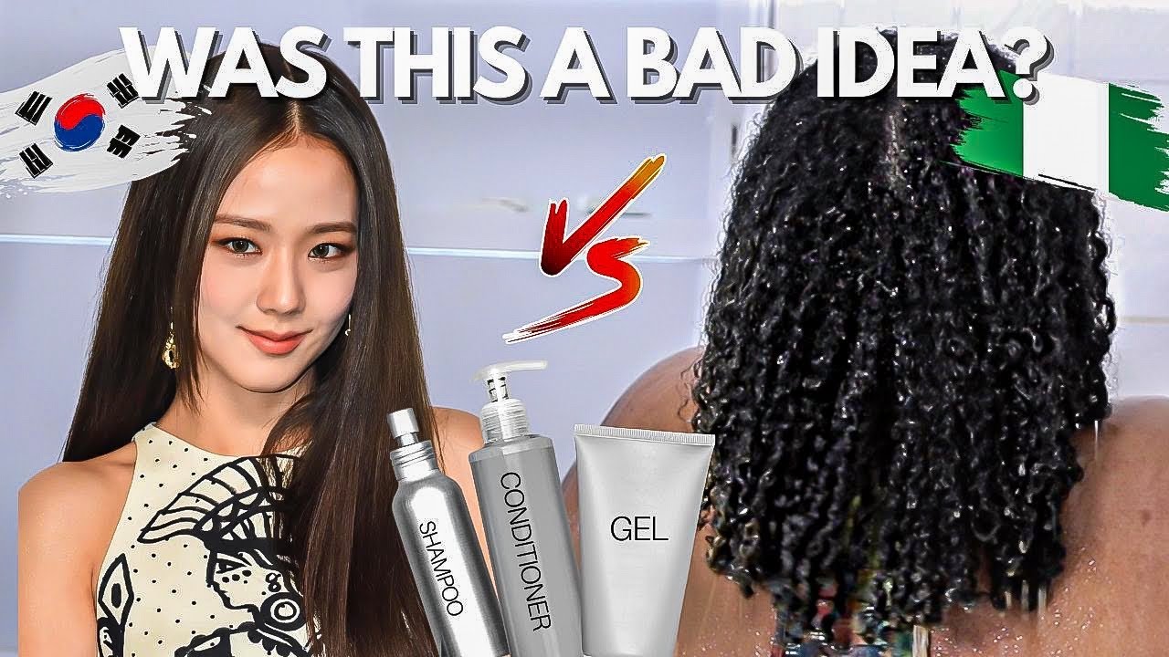 DOES ASIAN PRODUCTS WORK ON BLACK HAIR? | Black Girl Tries Korean HAIR CARE on Type 4 Natural Hair