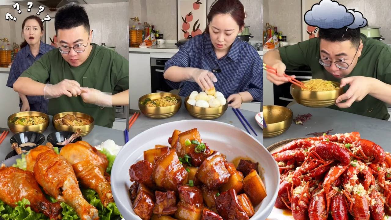 自私哥哥想独吞所有鸡腿，不料妈妈和弟弟吃光鸡腿肉，哥哥只能缩骨头【林小志】