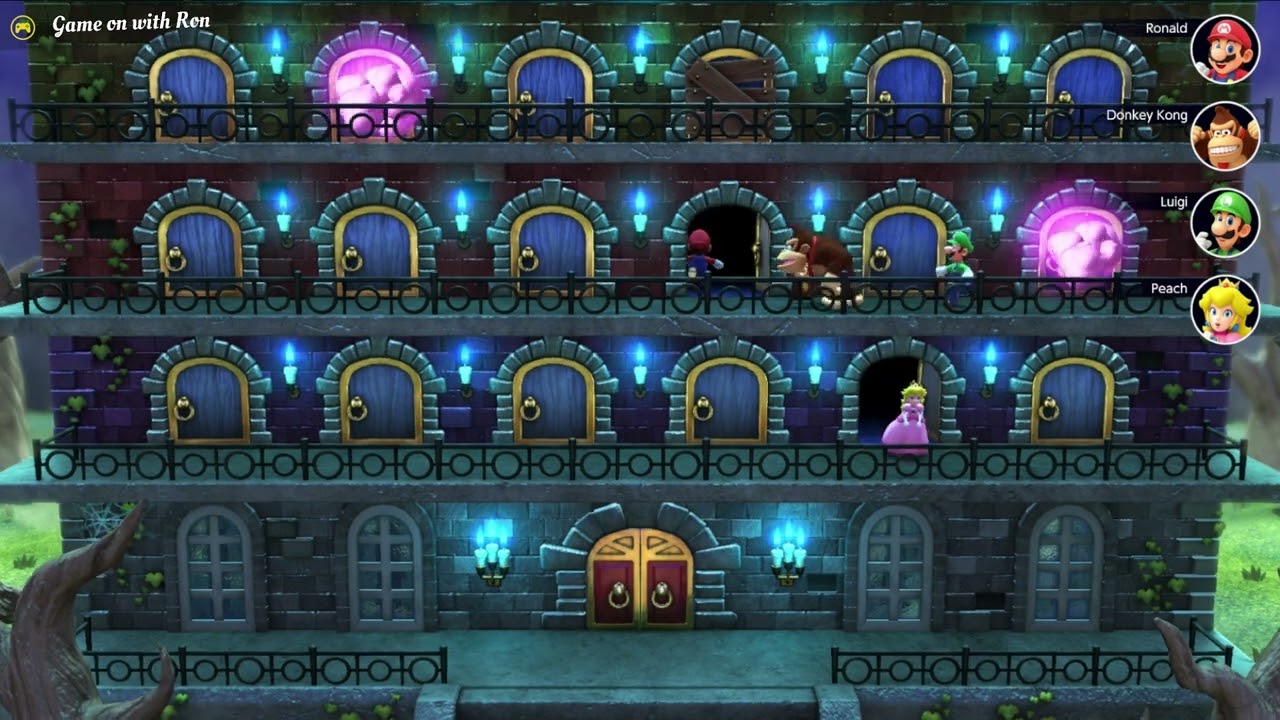 Mario Party Superstars | Mini Game | Manor of Escape