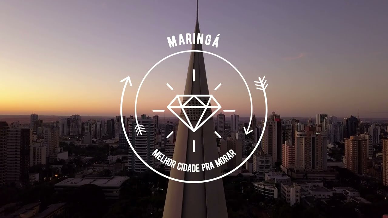 Maringa Visto de cima - Paraná