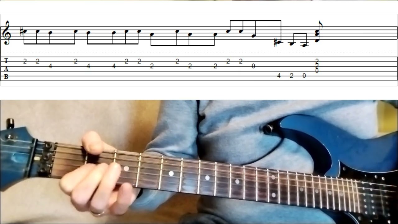 How to play Thin Lizzy's Cowboy Song on guitar w\tabs