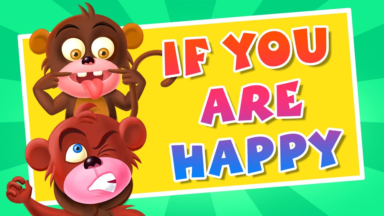 If You Are Happy || Nursery Rhymes Songs For Children - KidsOne
