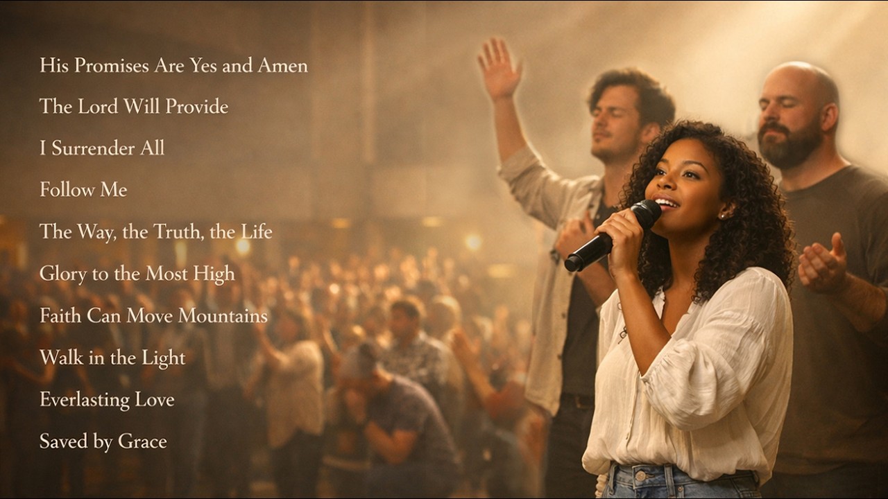 Spirit-Filled Nonstop Gospel Worship 🙏 The Way, the Truth, the Life | Deep Praise