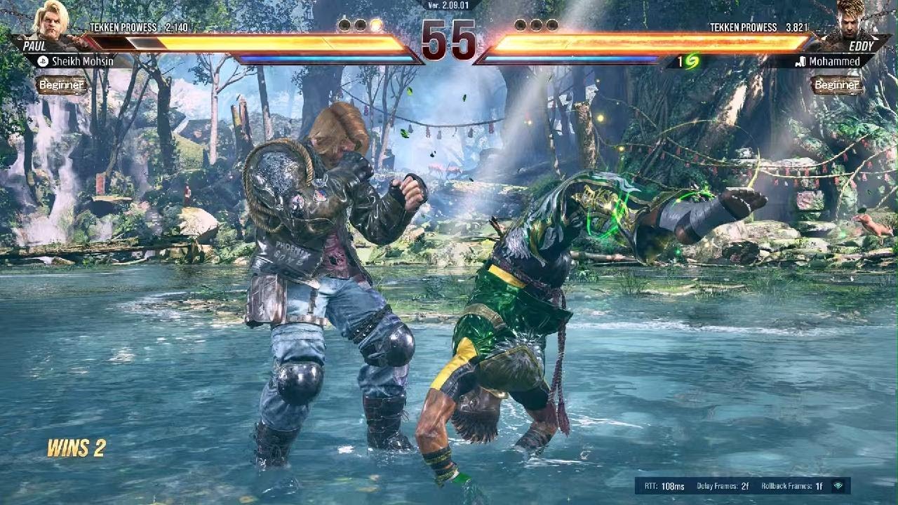 TEKKEN 8 paul vs eddy