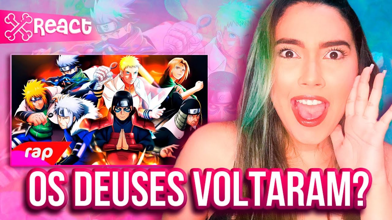 REACT Rap dos Hokages - A Vontade do Fogo | 7 MINUTOZ