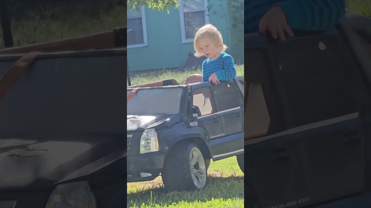 Brady and the power wheel