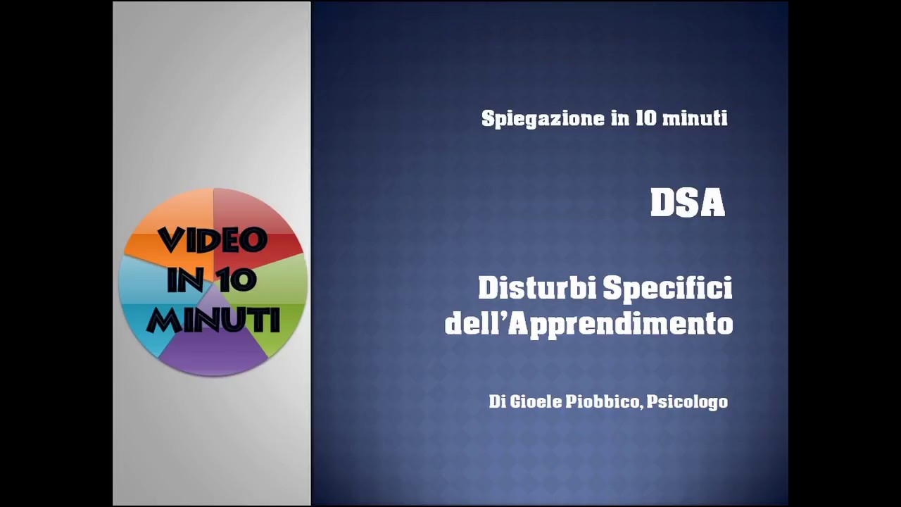 Cosa sono i DSA - Disturbi specifici dell'apprendimento