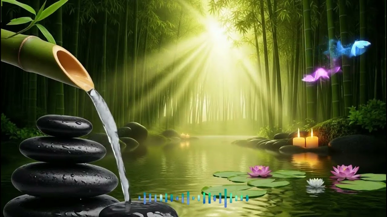 Sleep Deep Tonight || Zen Stone Spa Music to Calm the Brain & Relieve Stress - no ads