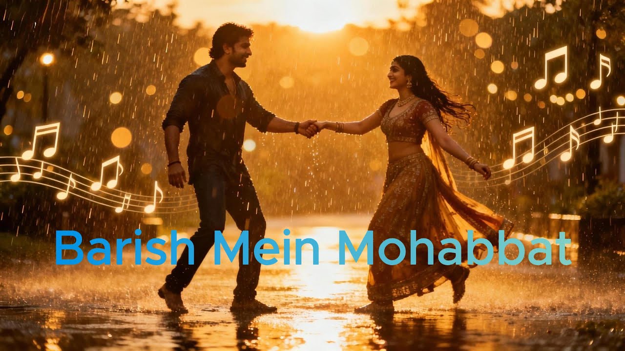 Barish Mein Mohabbat | Romantic Bollywood Love Song | Proposal in the Rain | Male Hindi Ballad 2025