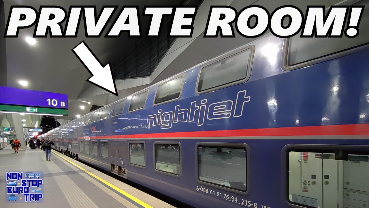 ОТДЕЛЬНАЯ КОМНАТА В ФАНТАСТИЧЕСКИХ ДВУХЭТАЖНЫХ СПАЛЬНЫХ ПОЕЗДАХ АВСТРИИ / ОБЗОР NIGHTJET ИЗ ВЕНЫ В