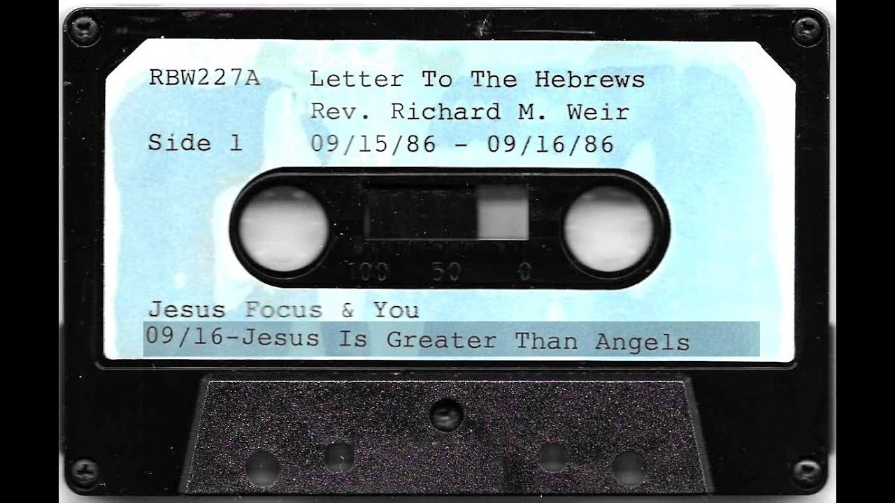 Jesus Is Greater Than Angels - Richard Weir