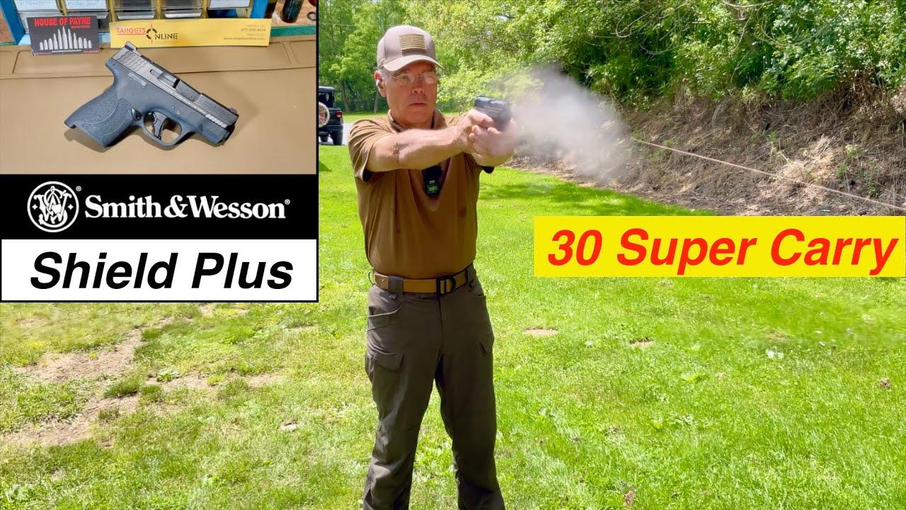 S&W Shield Plus in 30 Super Carry!