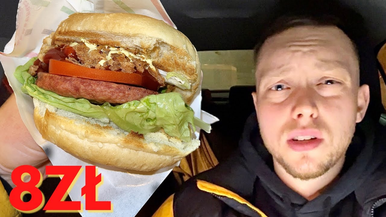 Jak smakuje BURGER ZA 8ZŁ w Warszawie?
