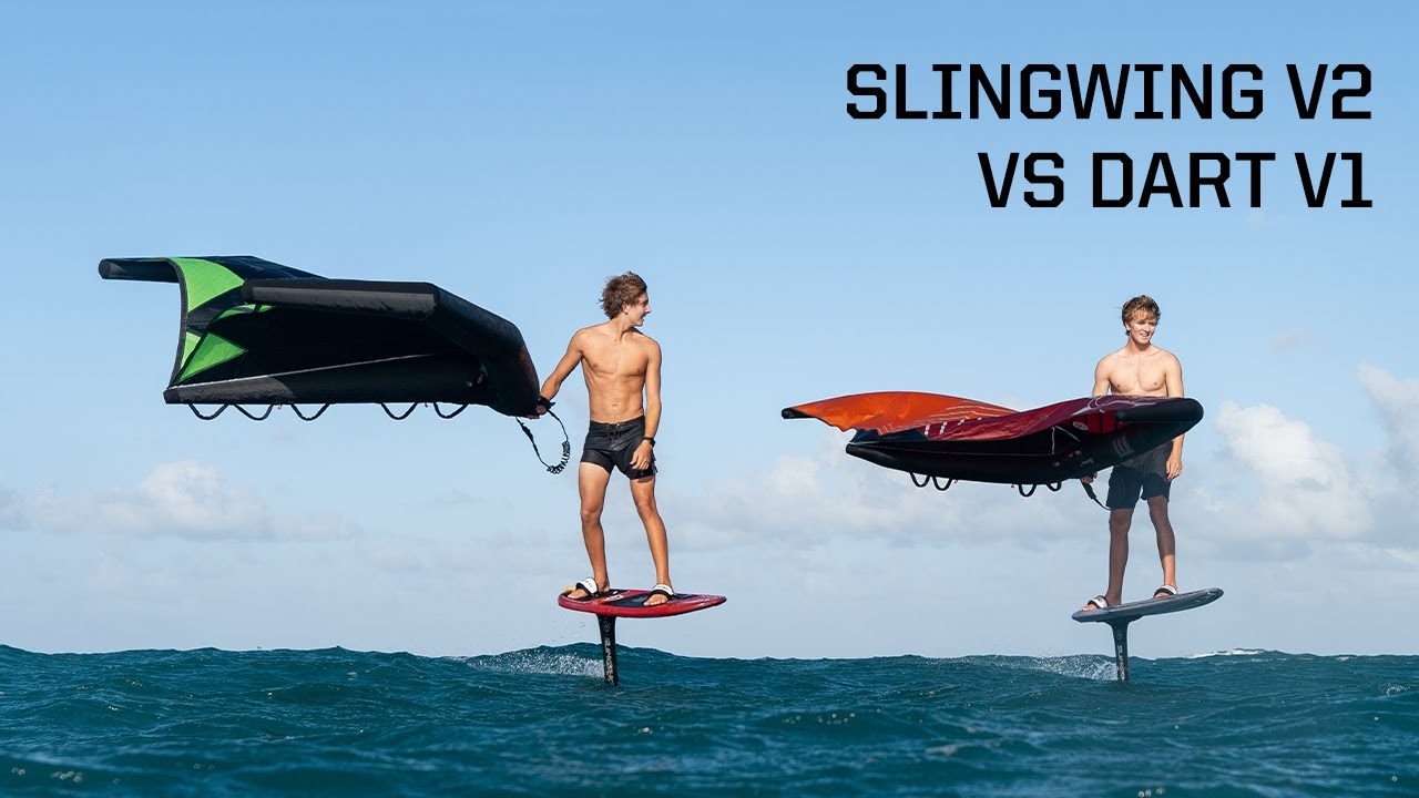 SLINGWING V2 vs DART Wing Surfing Wings | Slingshot 2021
