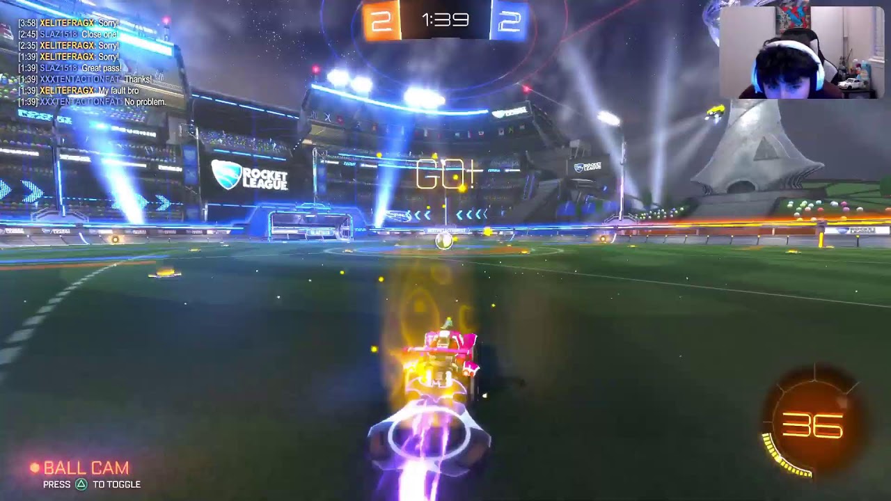 Rocket League Lets Get Out Of Diamond Tap In!!