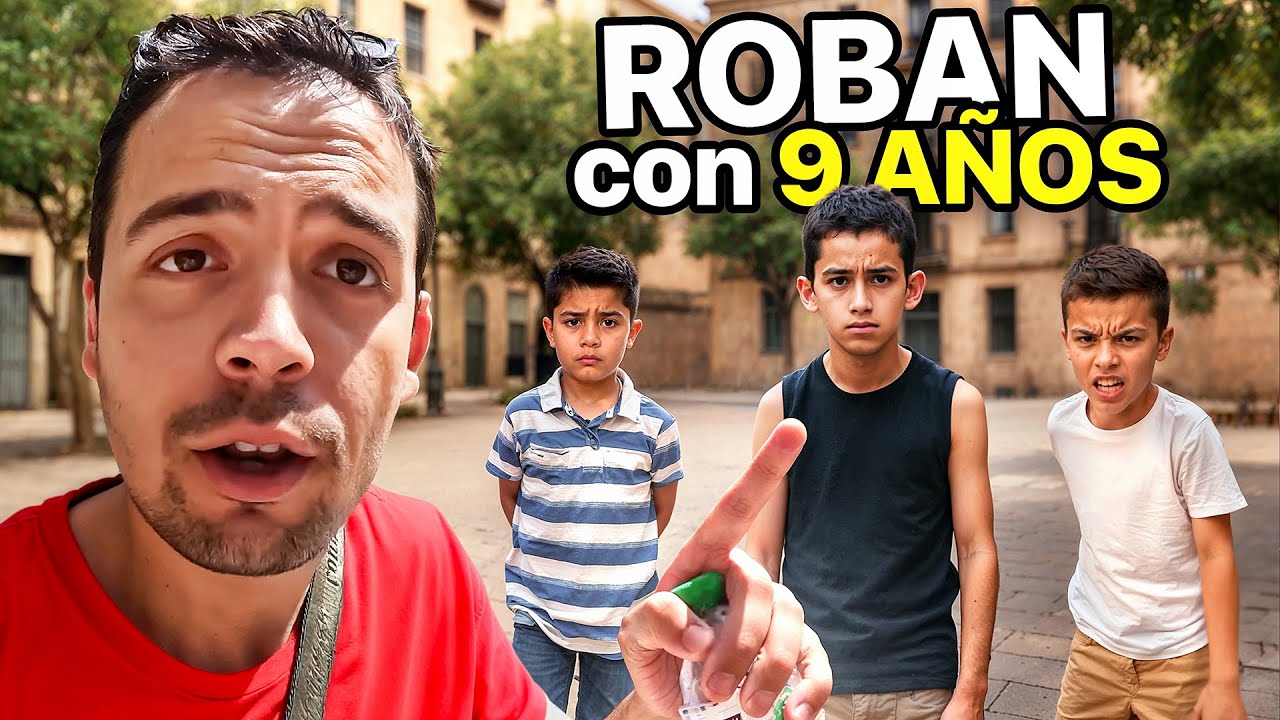 Los NIÑOS DELINCUENTES invaden EUROPA