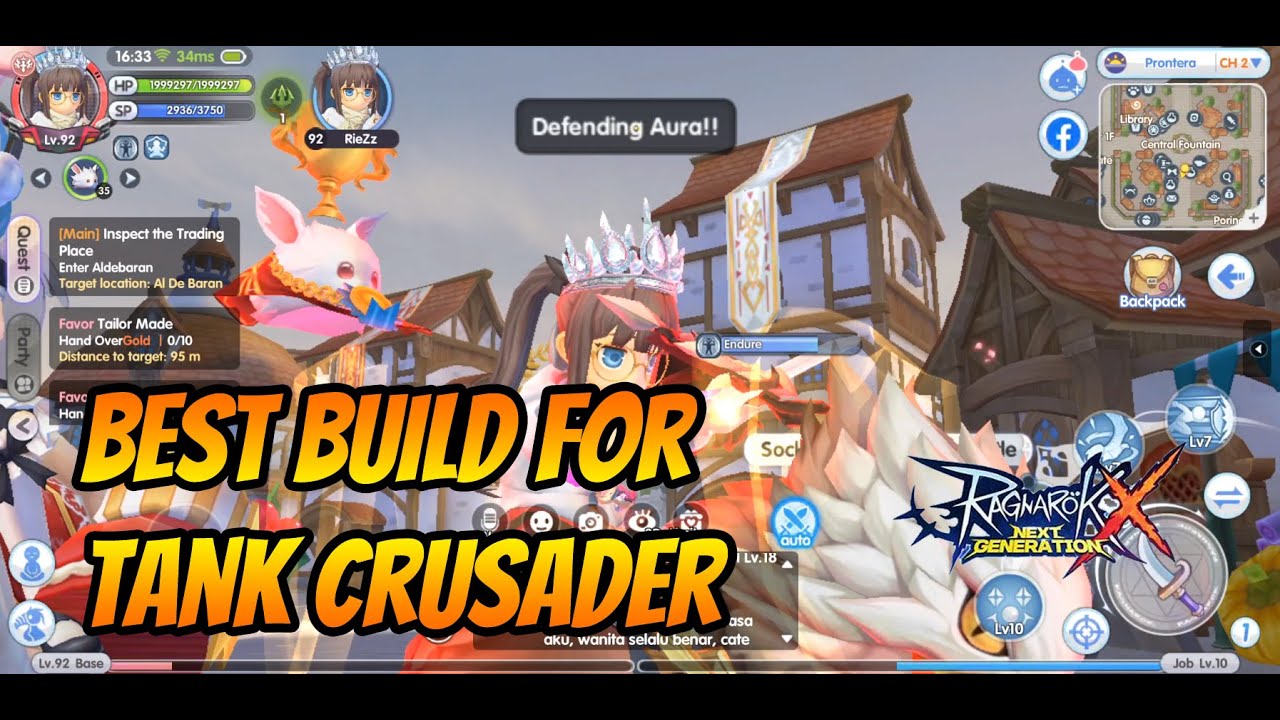 BEST BUILD FOR TANK CRUSADER ROX - RieZz CH
