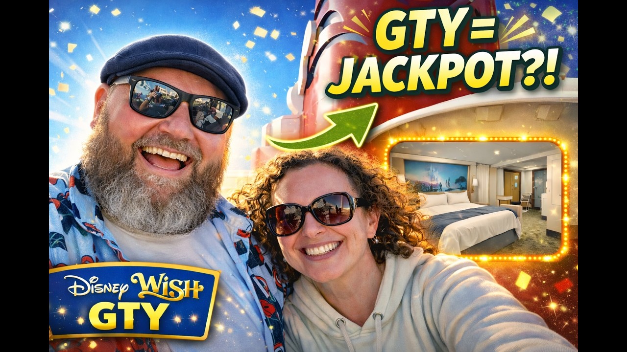 GTY = Jackpot?! Our Disney Wish Room Reveal Shock