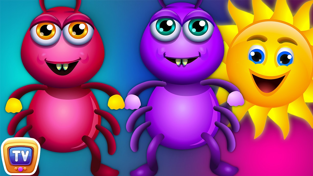 Incy Wincy Spider Nursery Rhyme With Lyrics - ChuChu TV Funzone Nursery Rhymes for Kids